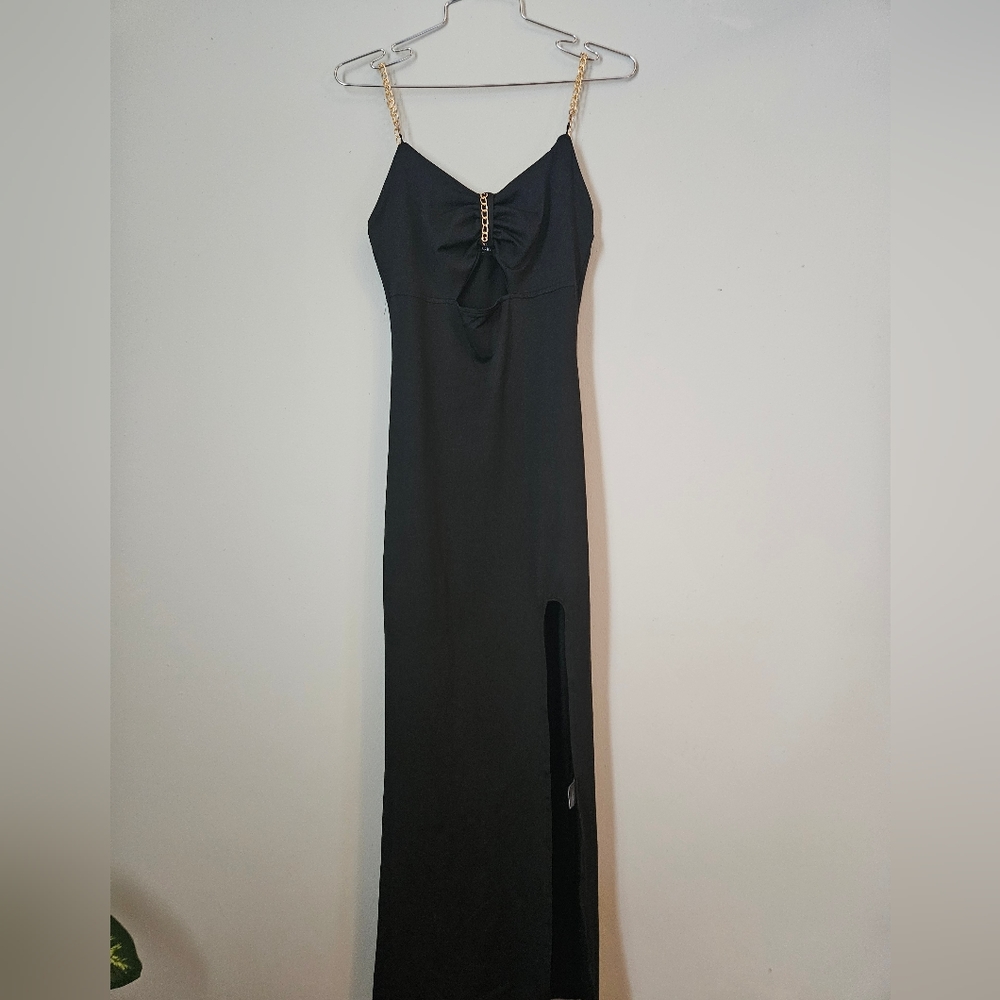 Summertime Black Maxi Dress